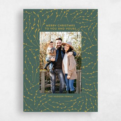 Green Holiday Card - Easton