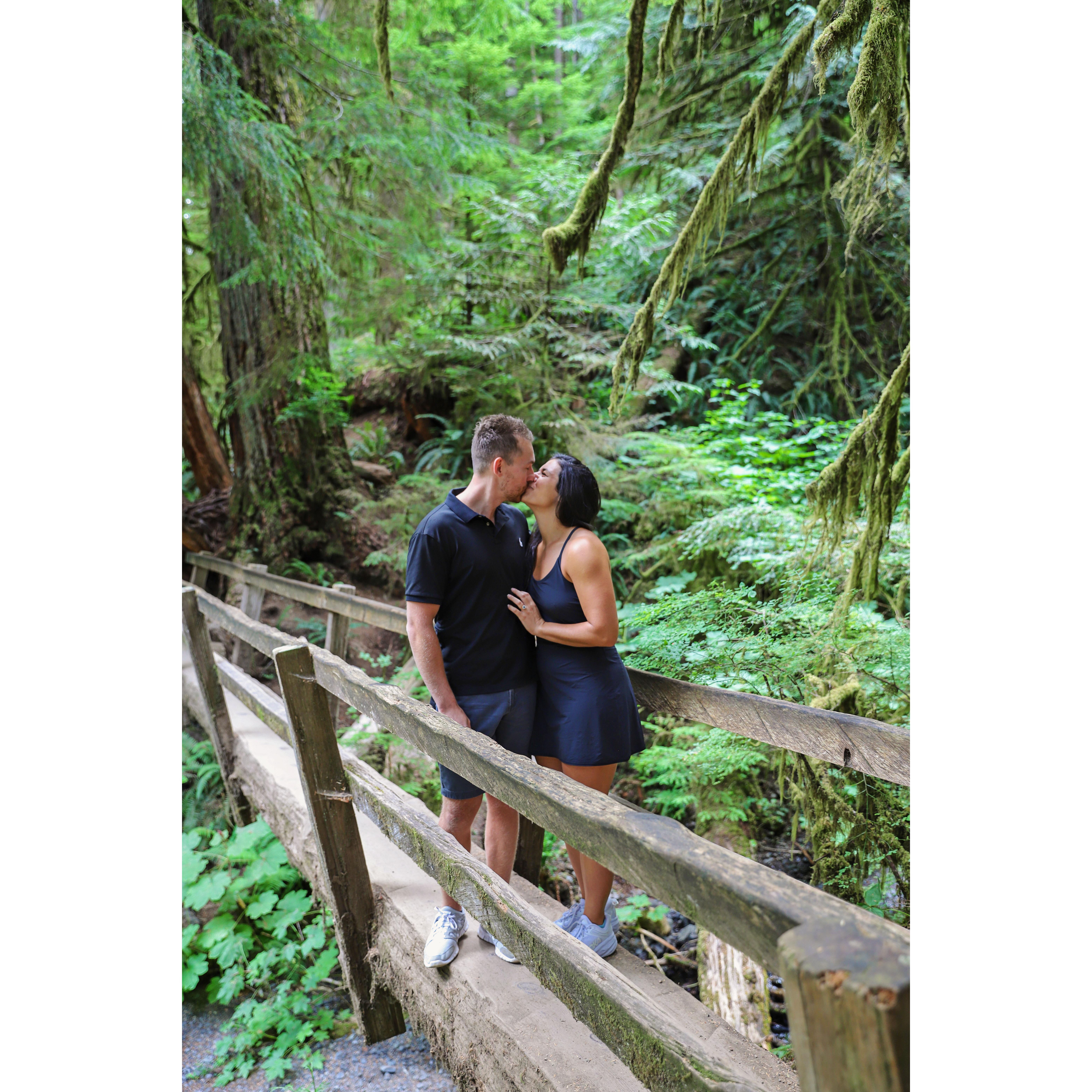 Our engagement in Port Angeles, Washington