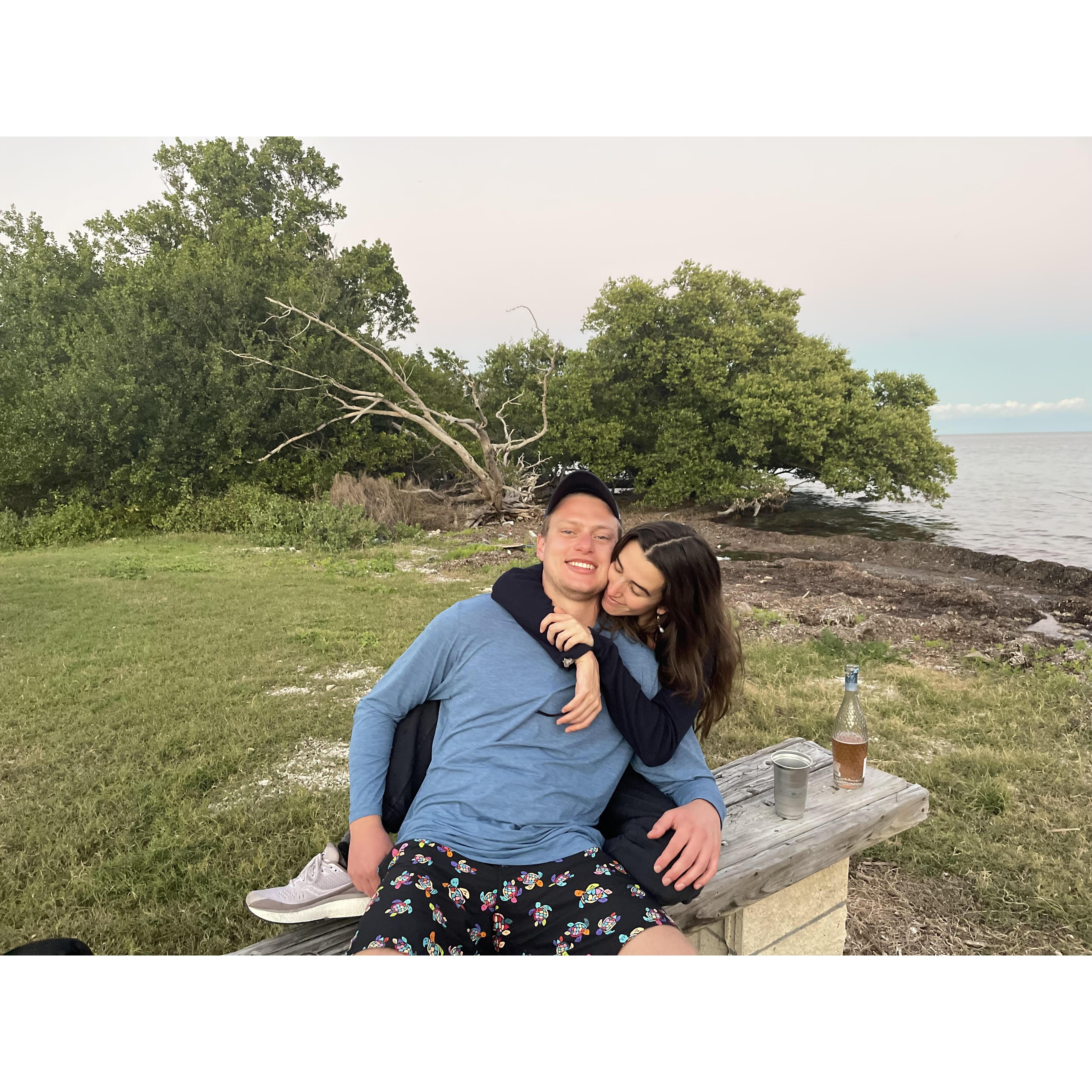 Our first time camping together (2022)