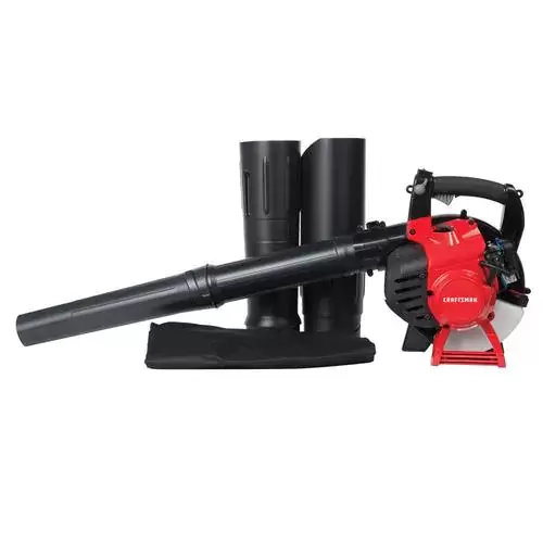 CRAFTSMAN BV250 27-cc 2-Cycle 205-MPH Handheld Gas Leaf Blower with Vacuum Kit