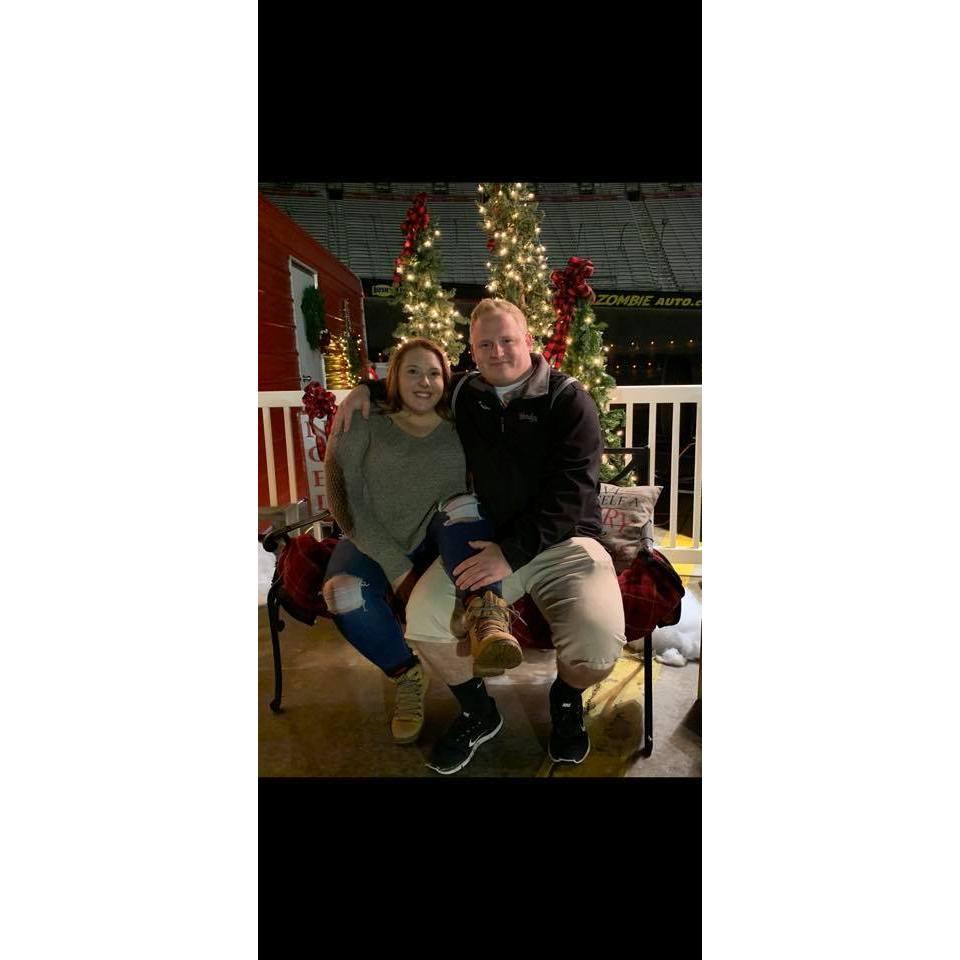 This was our very first Christmas. #christmas2018
