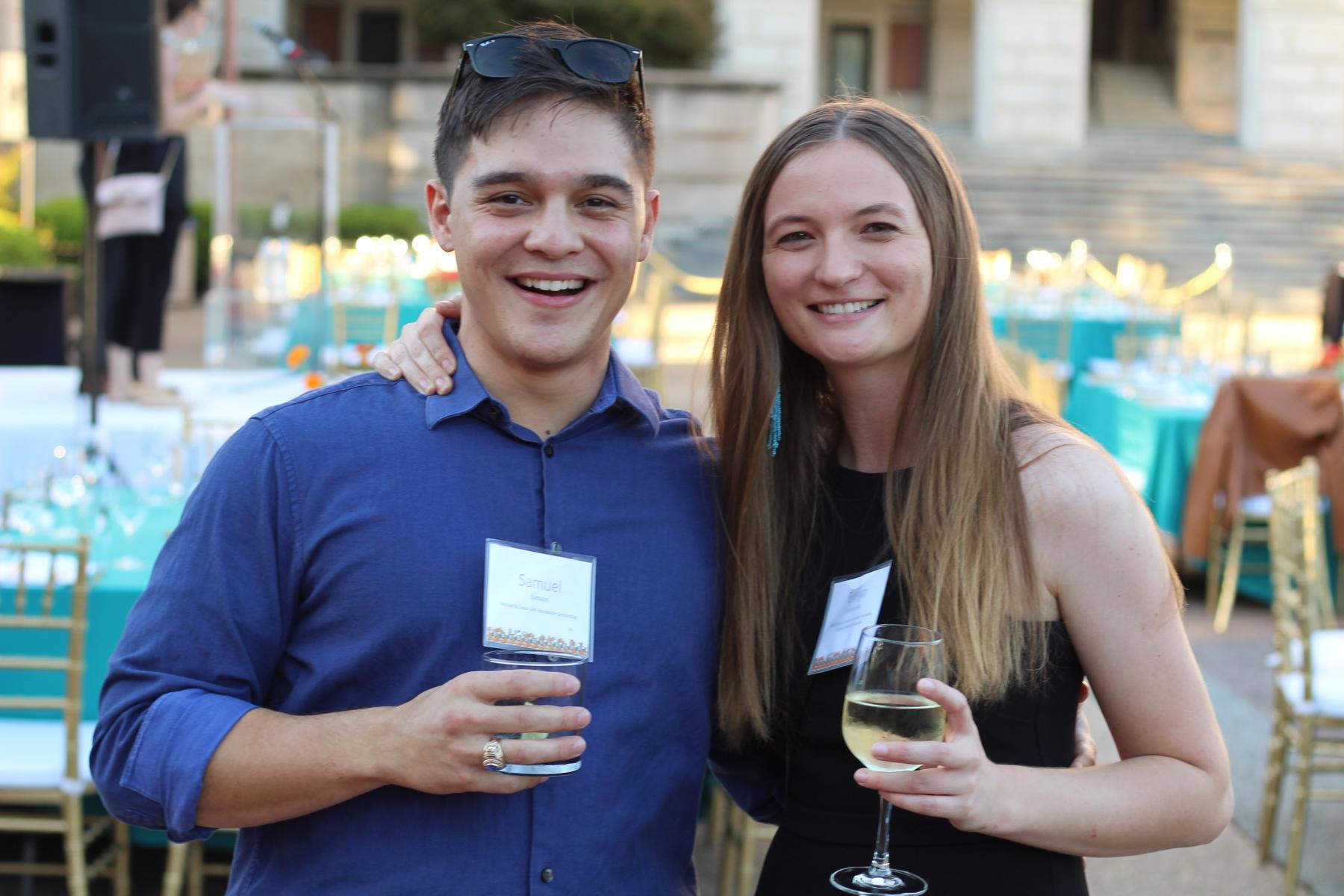 Our first event as a couple!
