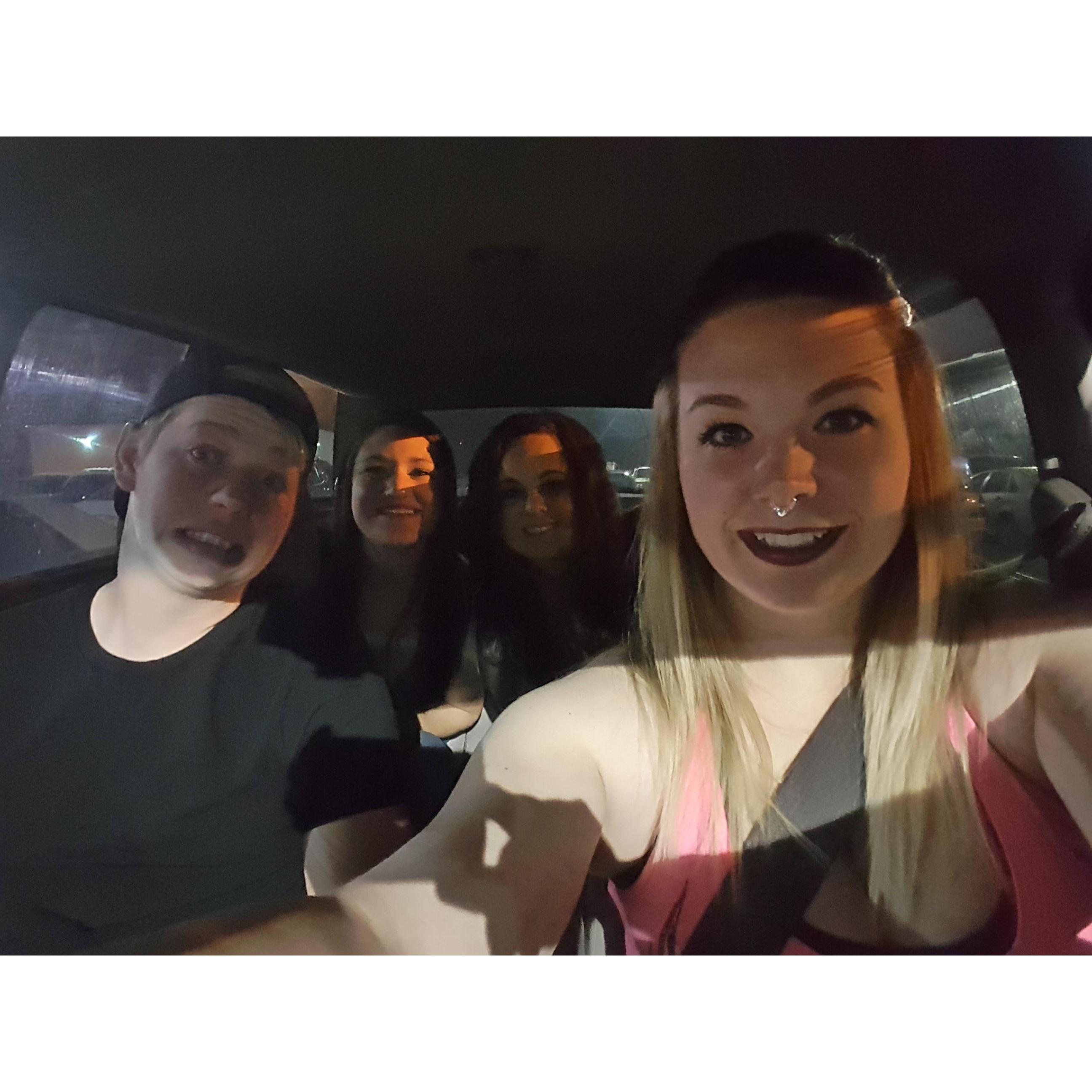 On our way to Club Rodeo with the homies, 2016