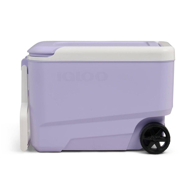 Igloo Wheelie 53 Cans/38qt Rolling Cooler - Lilac Breeze