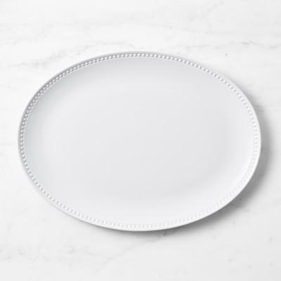 Pillivuyt Beaded Coupe Oval Platter