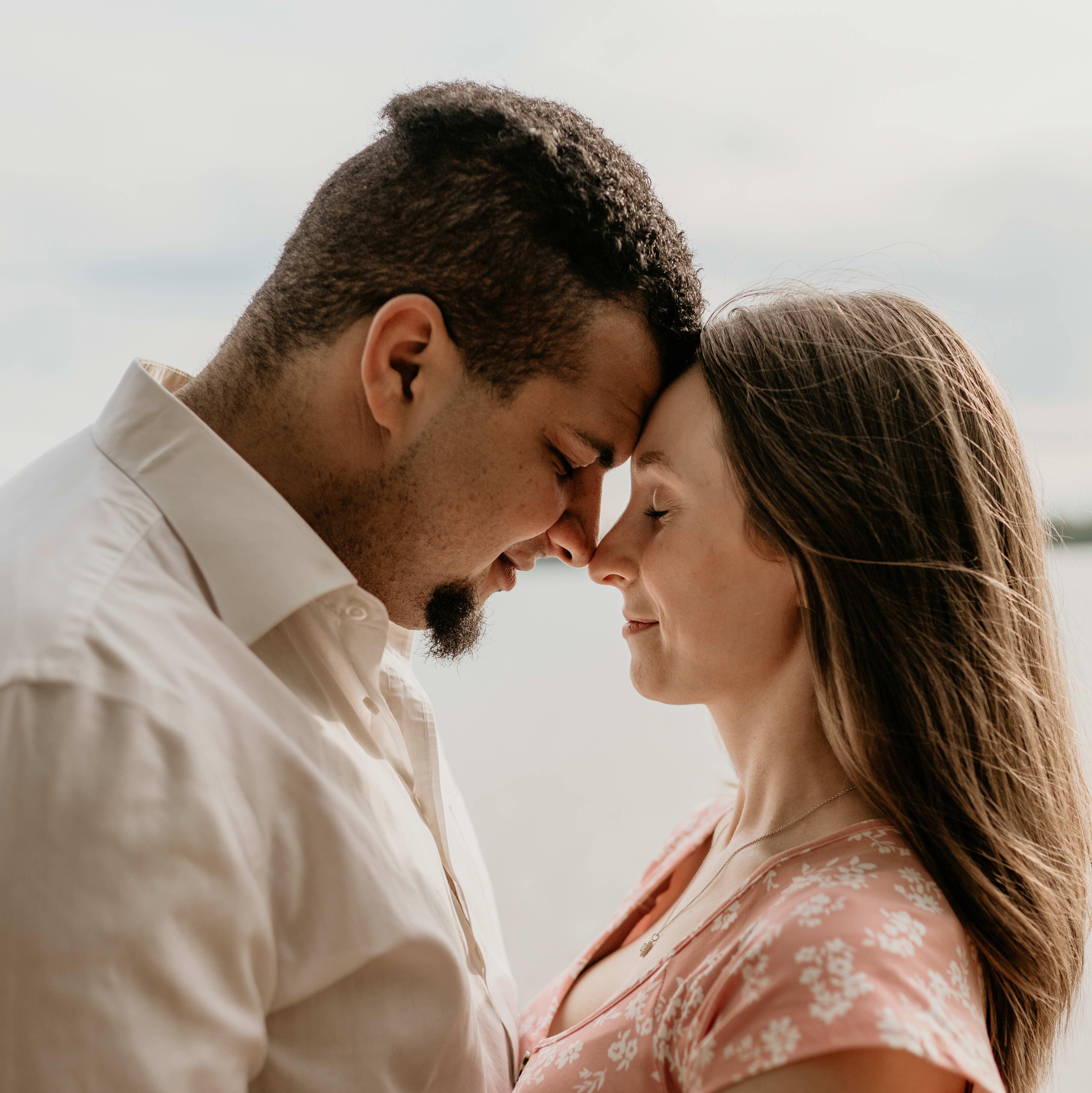 Engagement photos credit to Megan Rose Photography