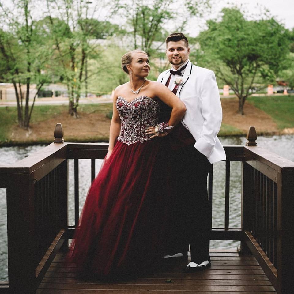Our second prom together. My senior year prom.