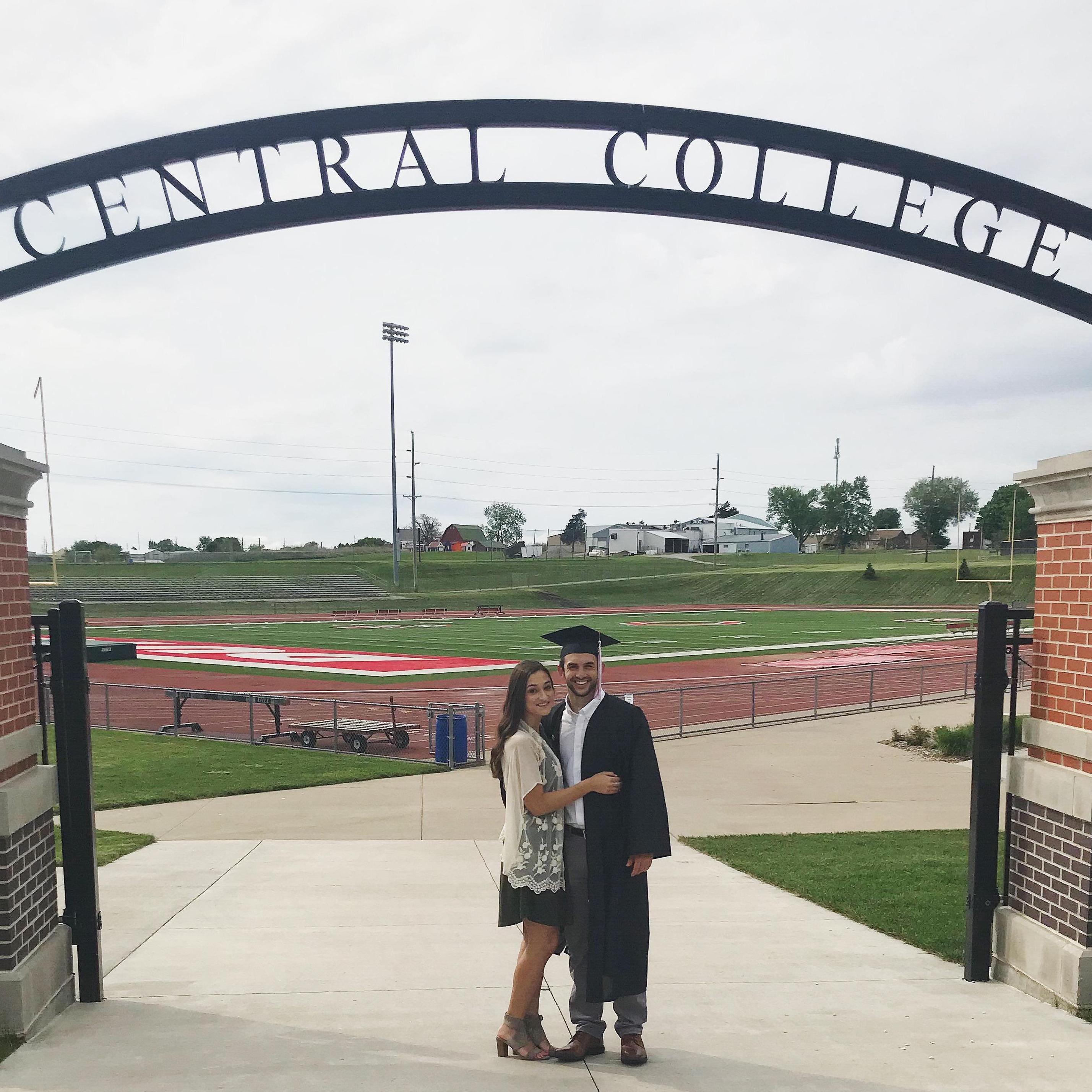 Jacob's college graduation day