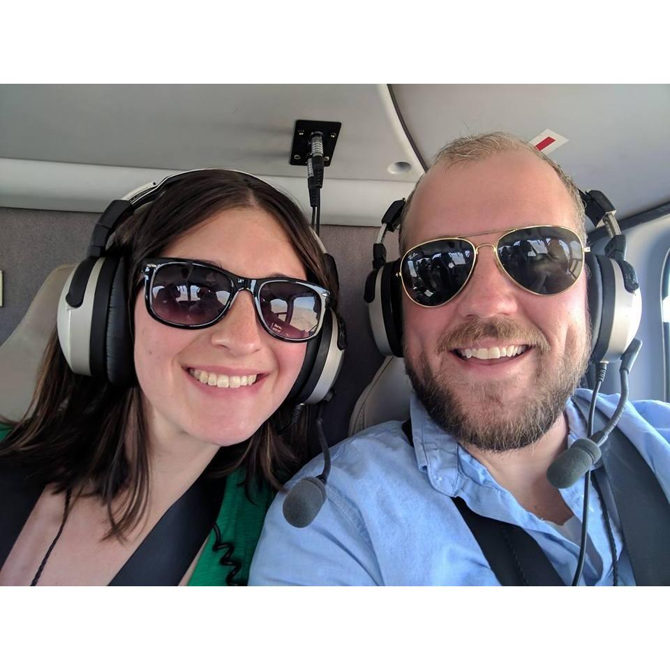 Our Grand Canyon helicopter tour - Mike's 30th birthday. September 2017