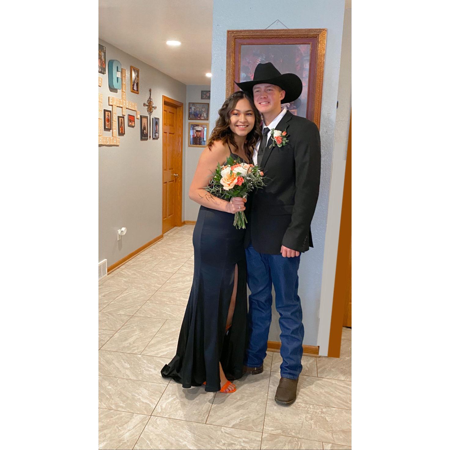 Our 2nd prom together