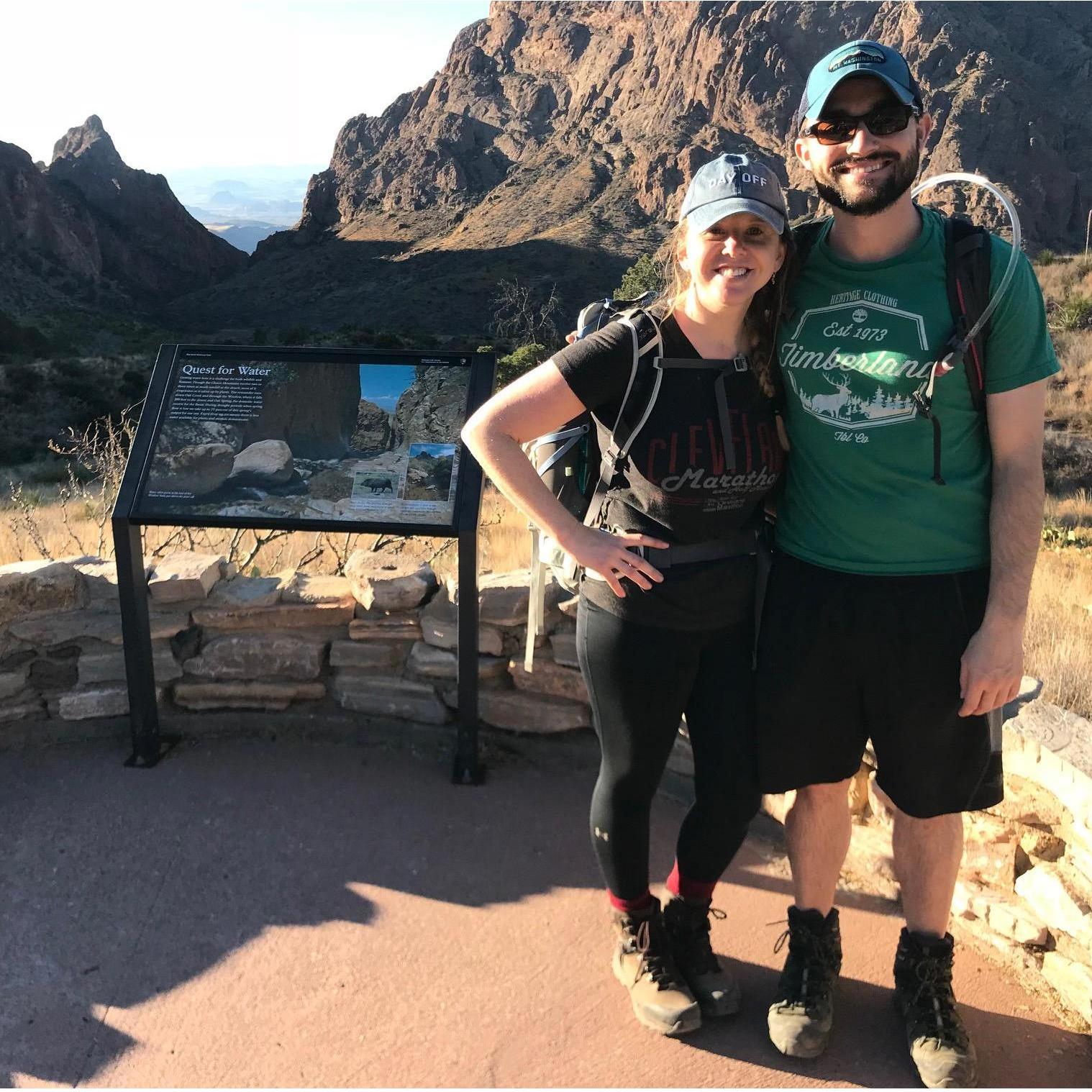 After hiking the South Rim in Big Bend National Park