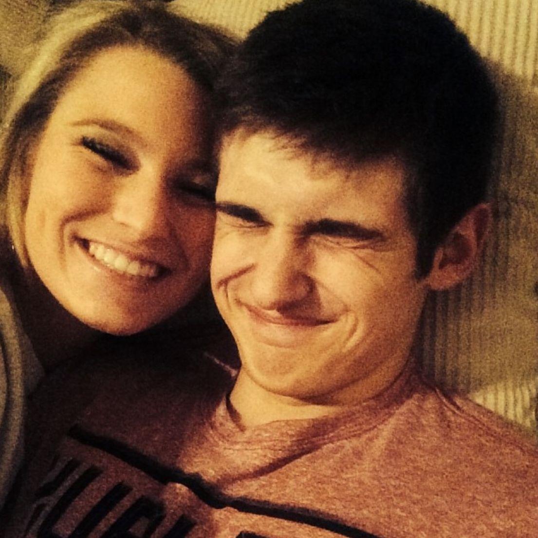Madi and Austin's very first picture together as a couple back in 2013.