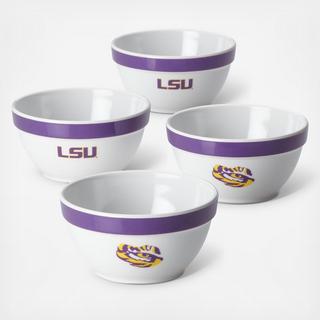 LSU Party Bowl, Set of 4