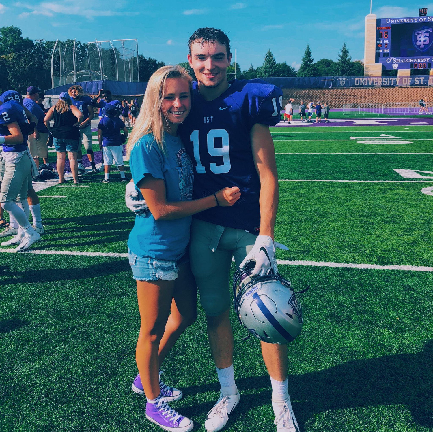 Football game, 2018.