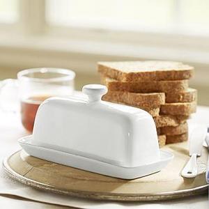 Cambria Butter Dish-Stone