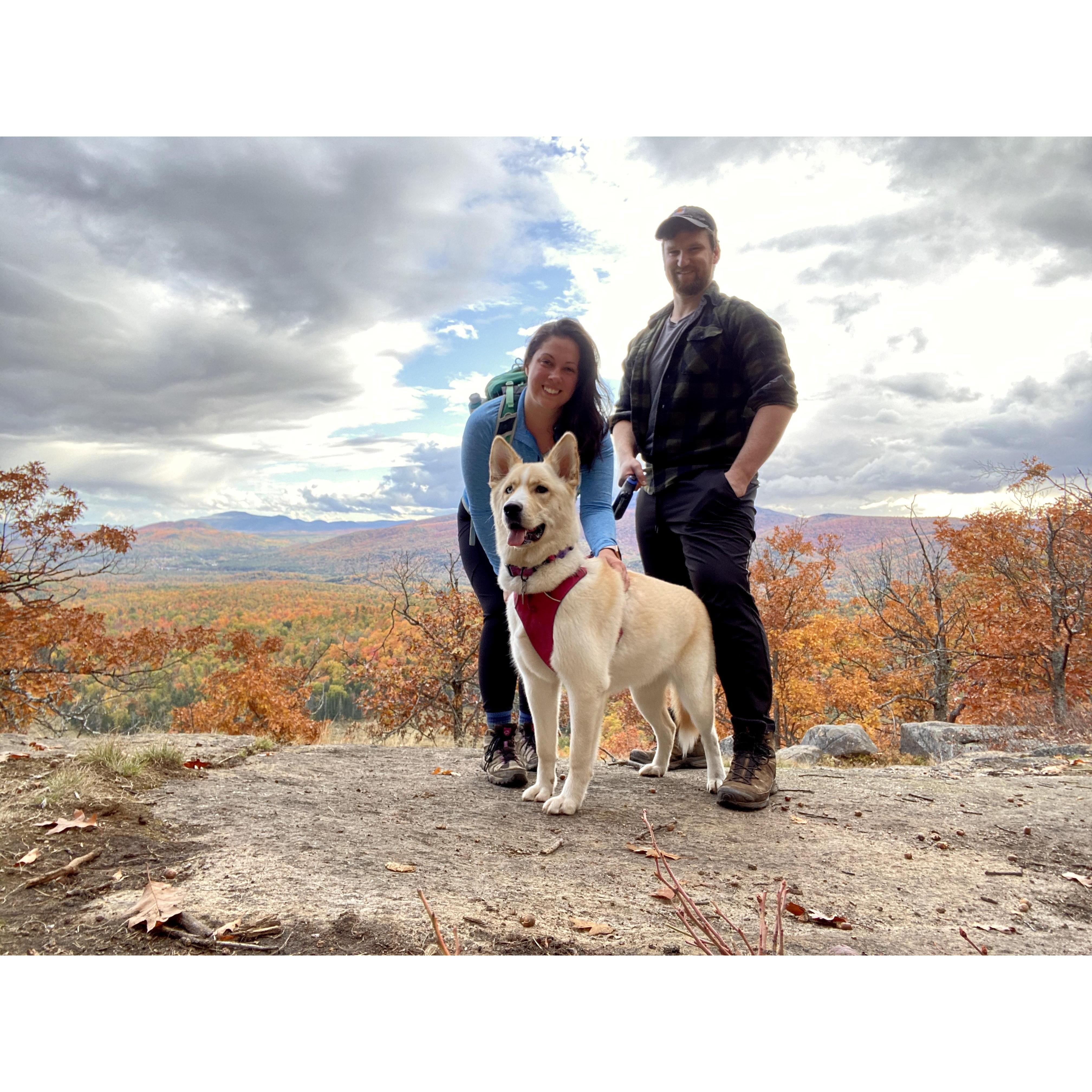 10.03.2020 hiking Moxham Mountain