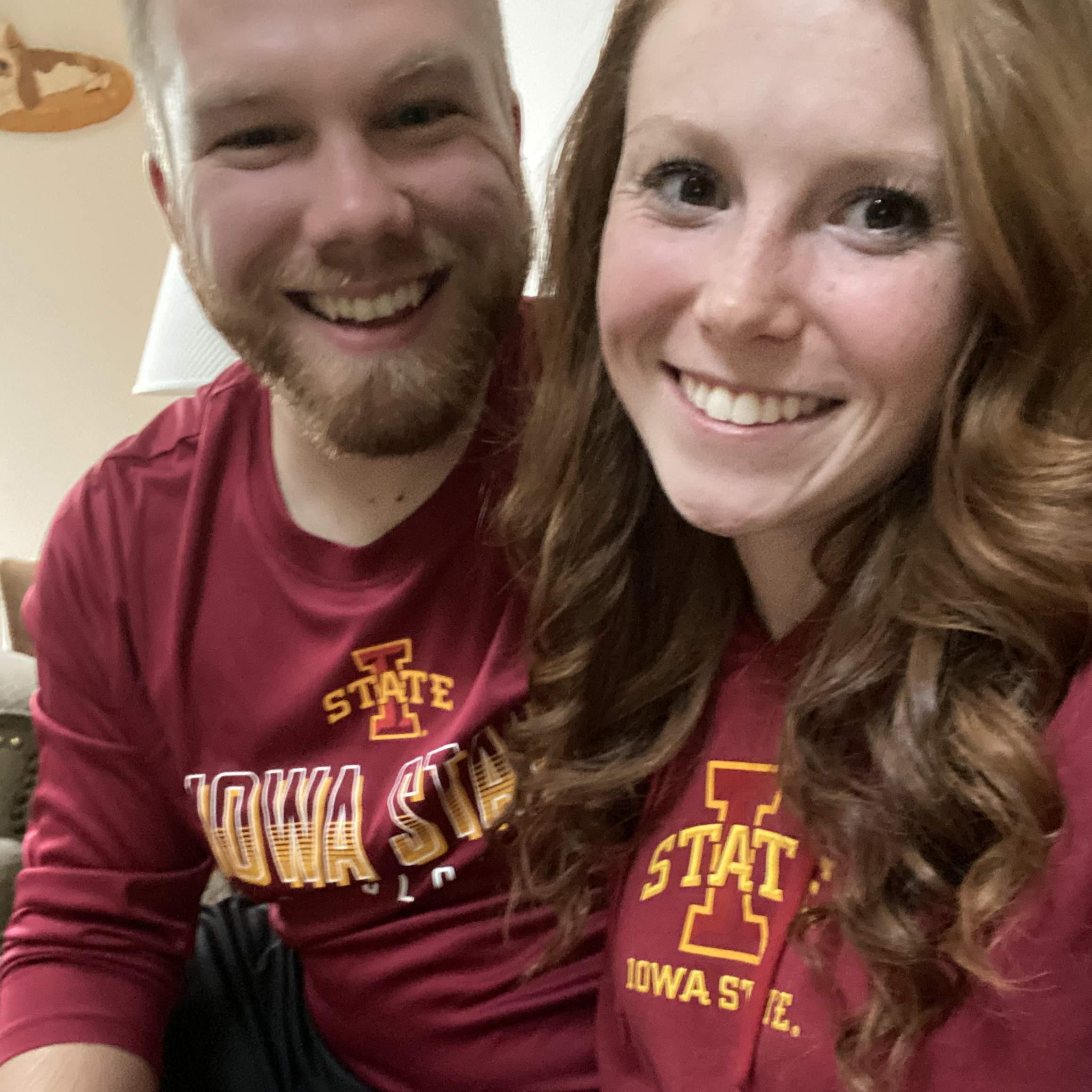 Our first trip to NJ together, Courtney brought the love of ISU to NJ.