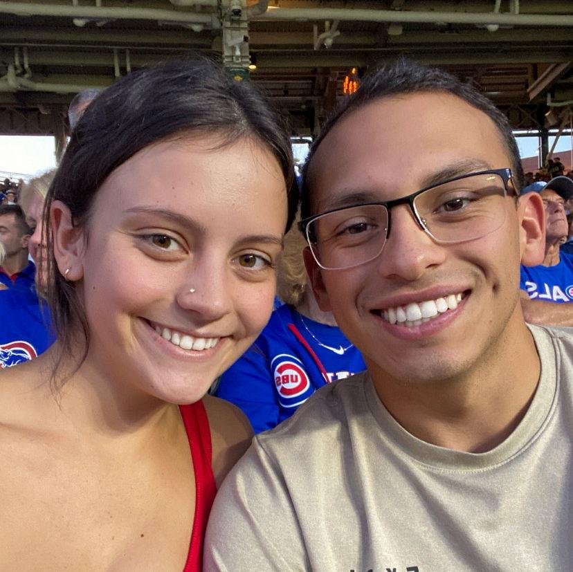 Noah's first time visiting Illinois & going to a Cubs game!