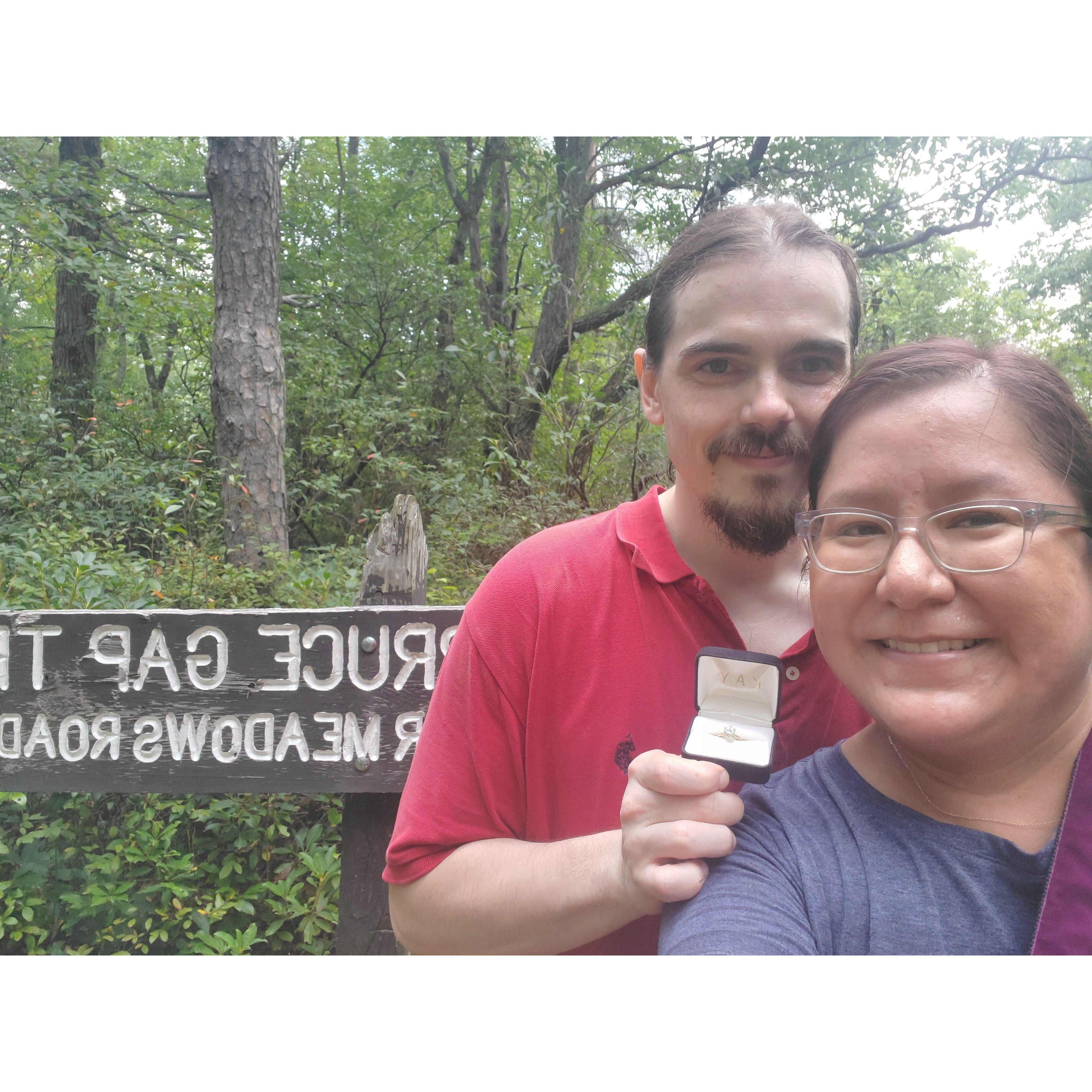 He finally proposed! I said yes. :) Aug 2021.