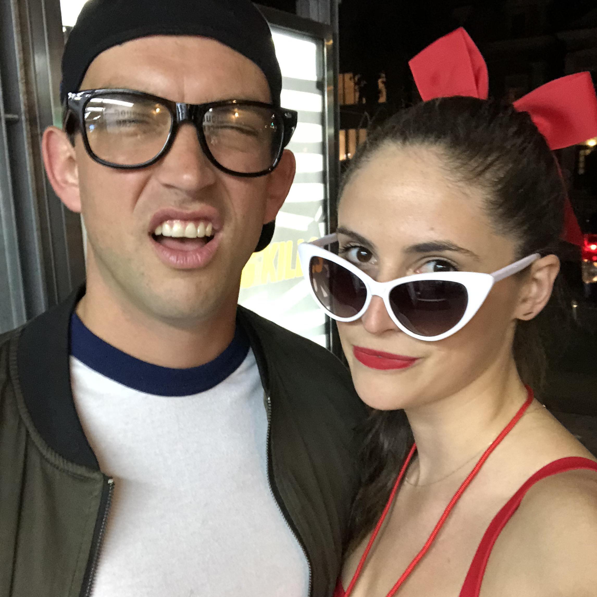 Squints and Wendy Peffercorn from The Sandlot, Halloween 2018