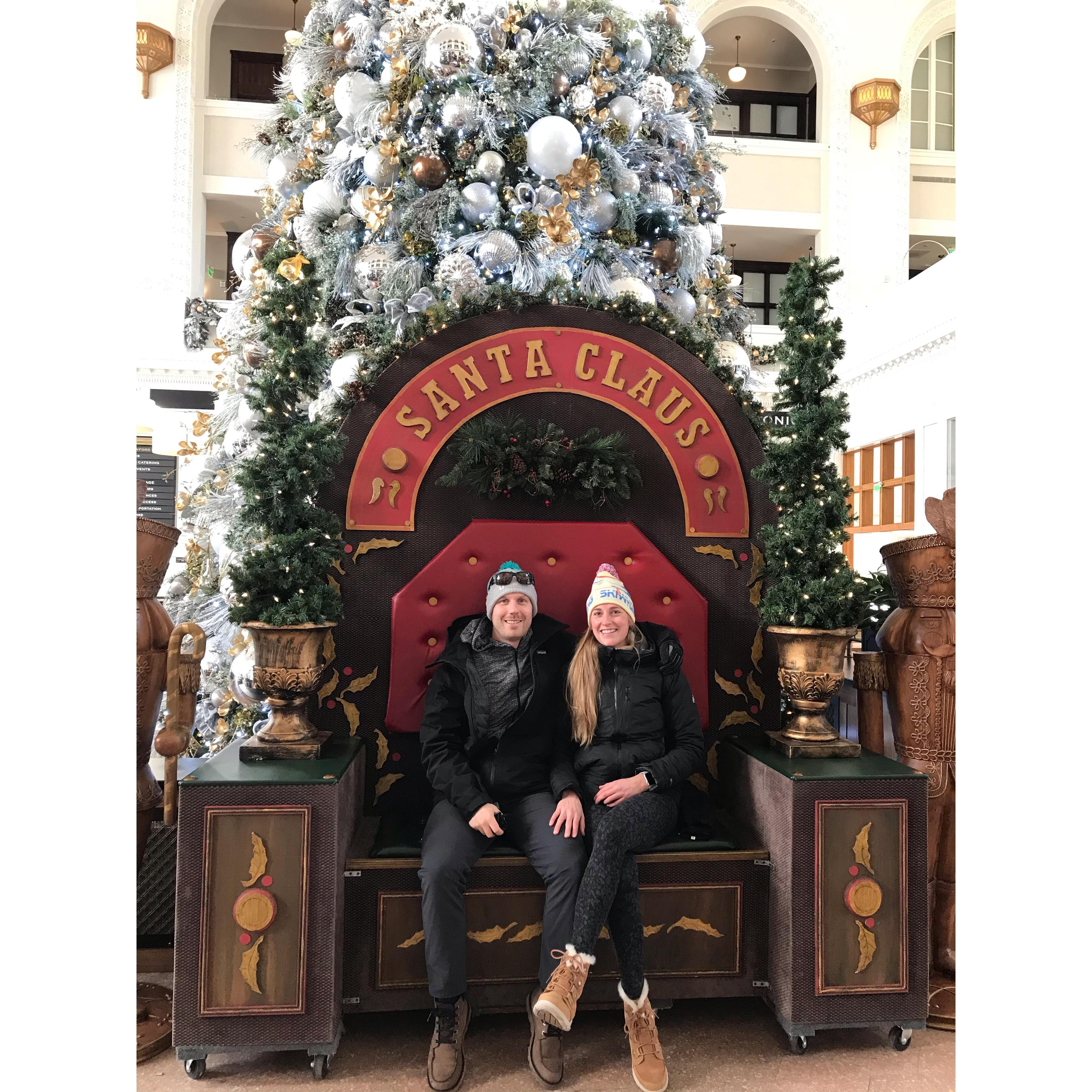 Christmas time at Union Station- Denver, CO