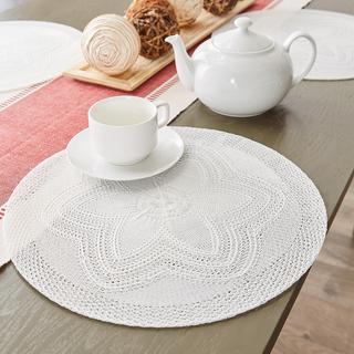 Floral Round Placemat, Set of 6