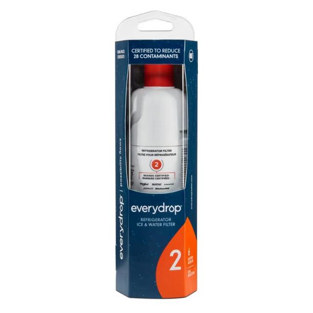 everydrop® by Whirlpool Ice and Water Refrigerator Filter 2, EDR2RXD1, Single-Pack