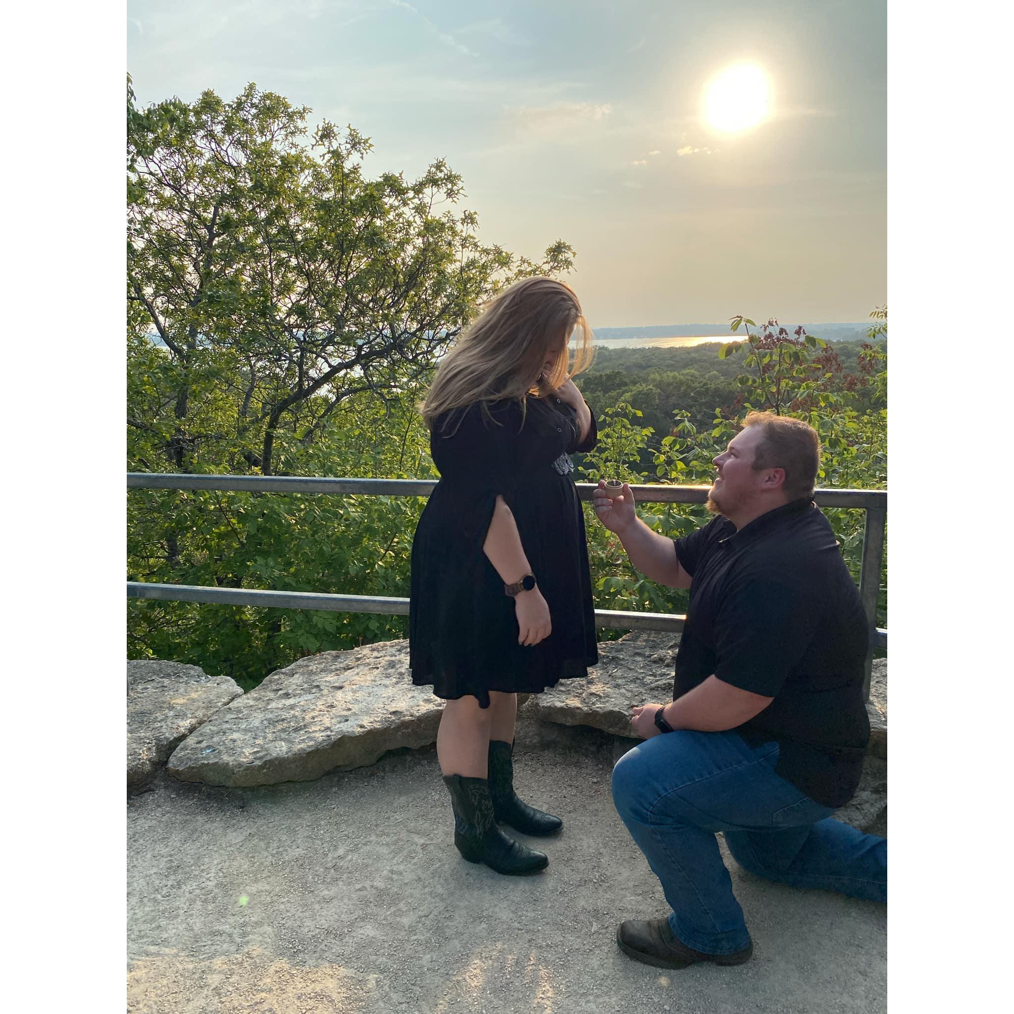 He proposed!!

August 10 2024