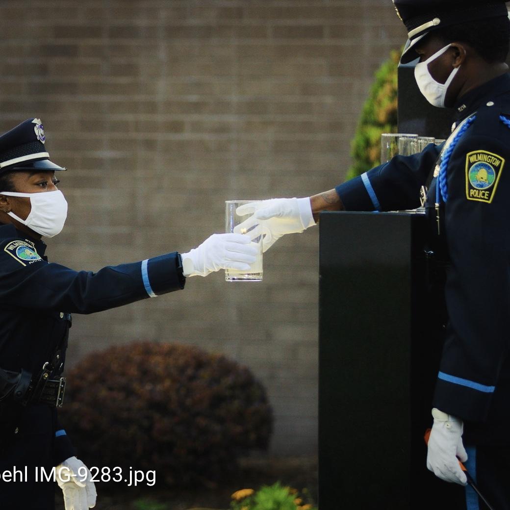 Our first Honor Guard event together.