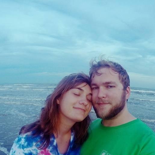 School took us to two different places but our love persevered. This picture is in Galveston where Alexa graduated from university.