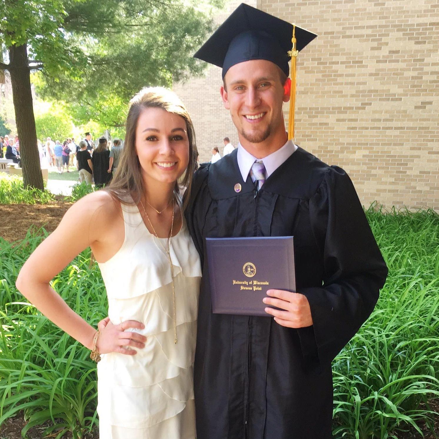 May 21, 2016
Austin graduated from UWSP!