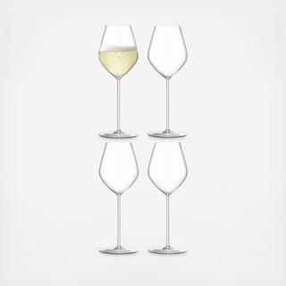 Borough Champagne Tulip Glass, Set of 4