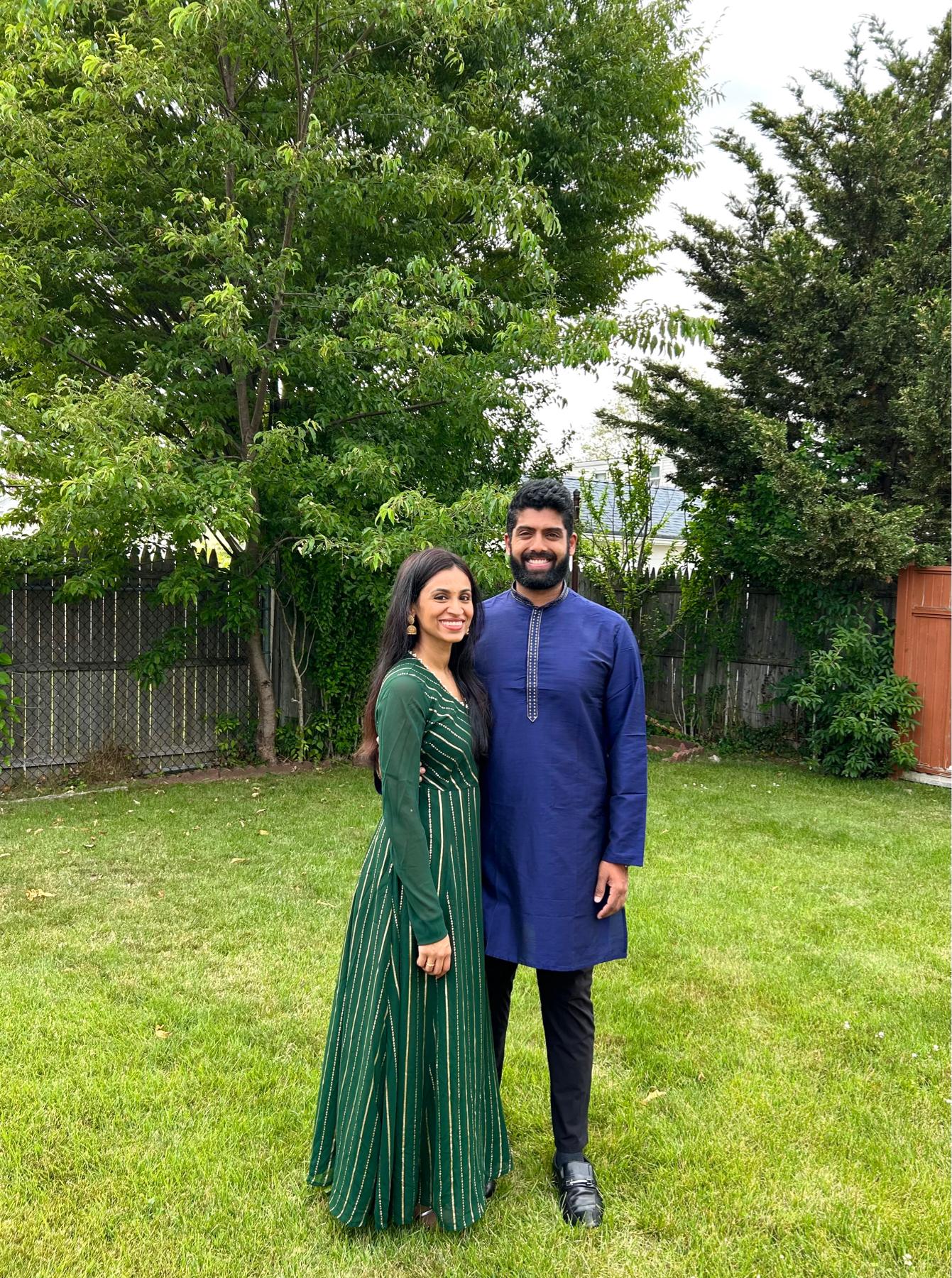 Our first wedding event together