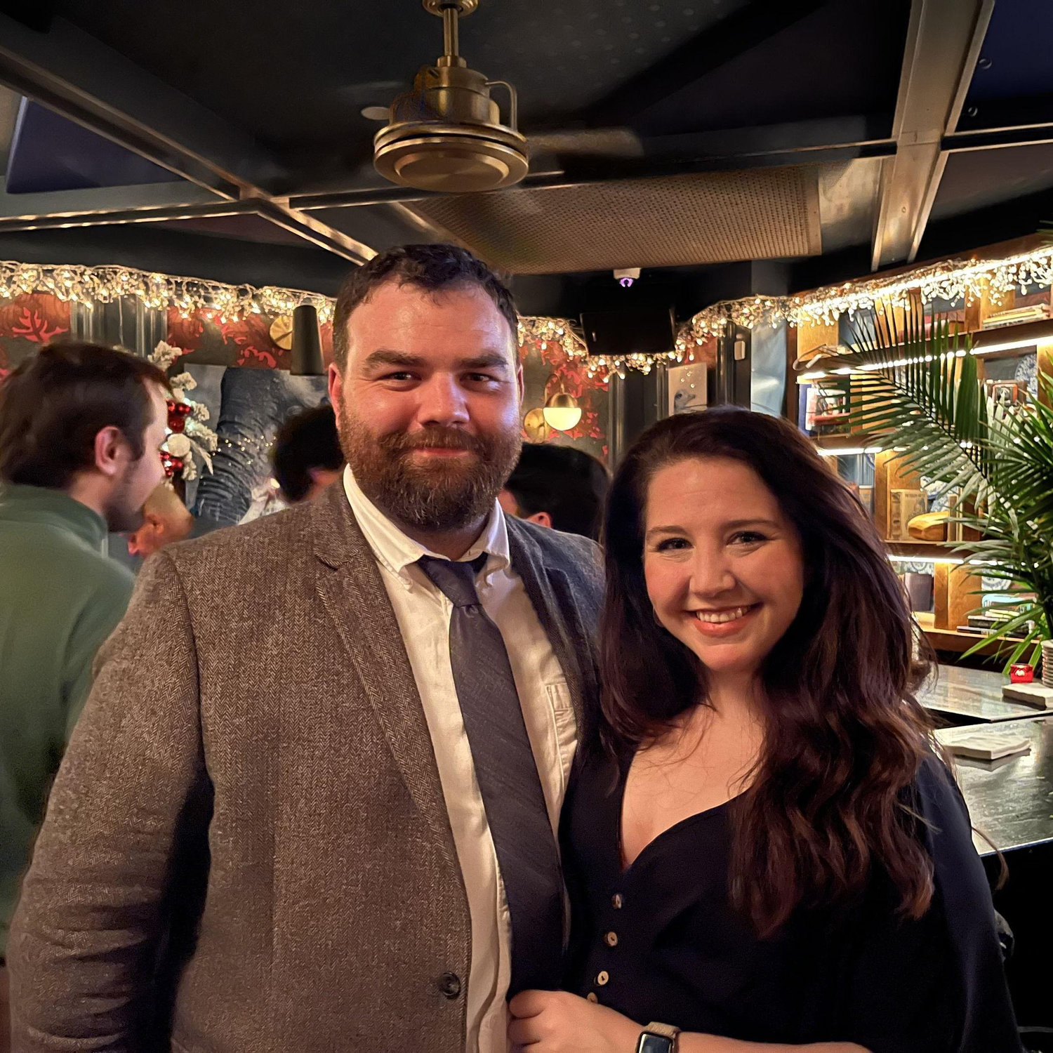 Opening night Party of Josey's first Off Broadway show