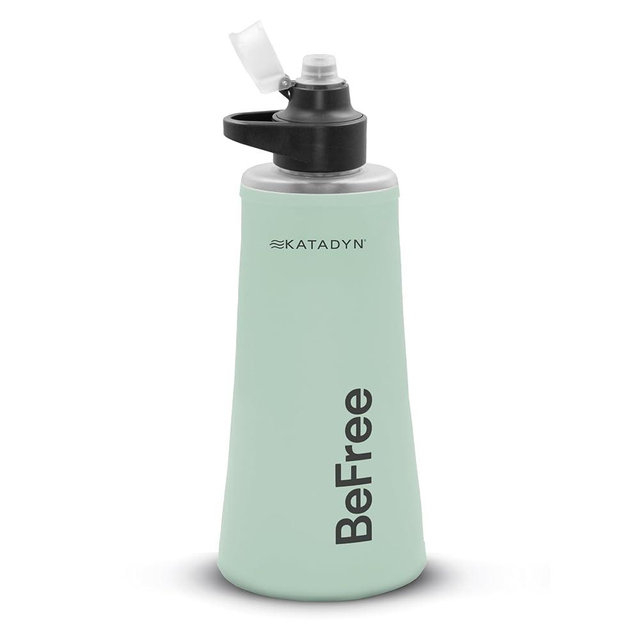 Katadyn BeFree 1.0L Ultralight Collapsible Water Filter Bottle for Hiking, Camping, Backpacking