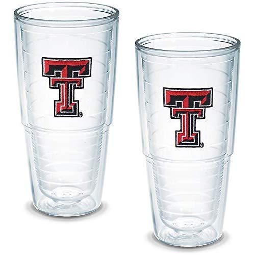 Tervis Texas Tech University Emblem Tumbler (Set of 2), 24 oz, Clear - 1006310