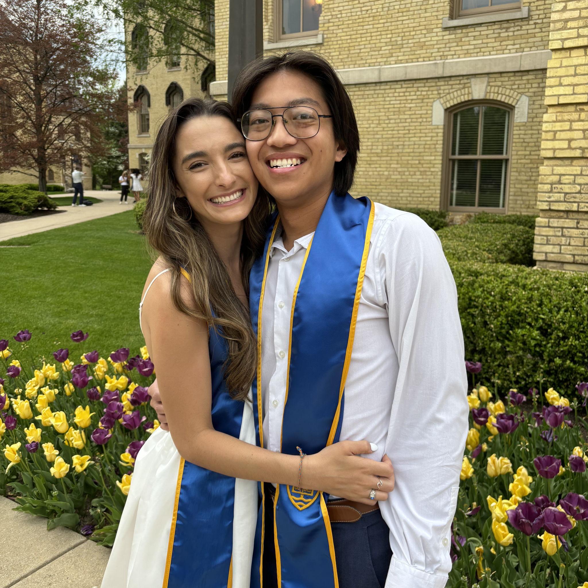 In May of 2024 we graduated from Notre Dame together, excited for what the future held for us, but sad about the amazing memories we were leaving behind.