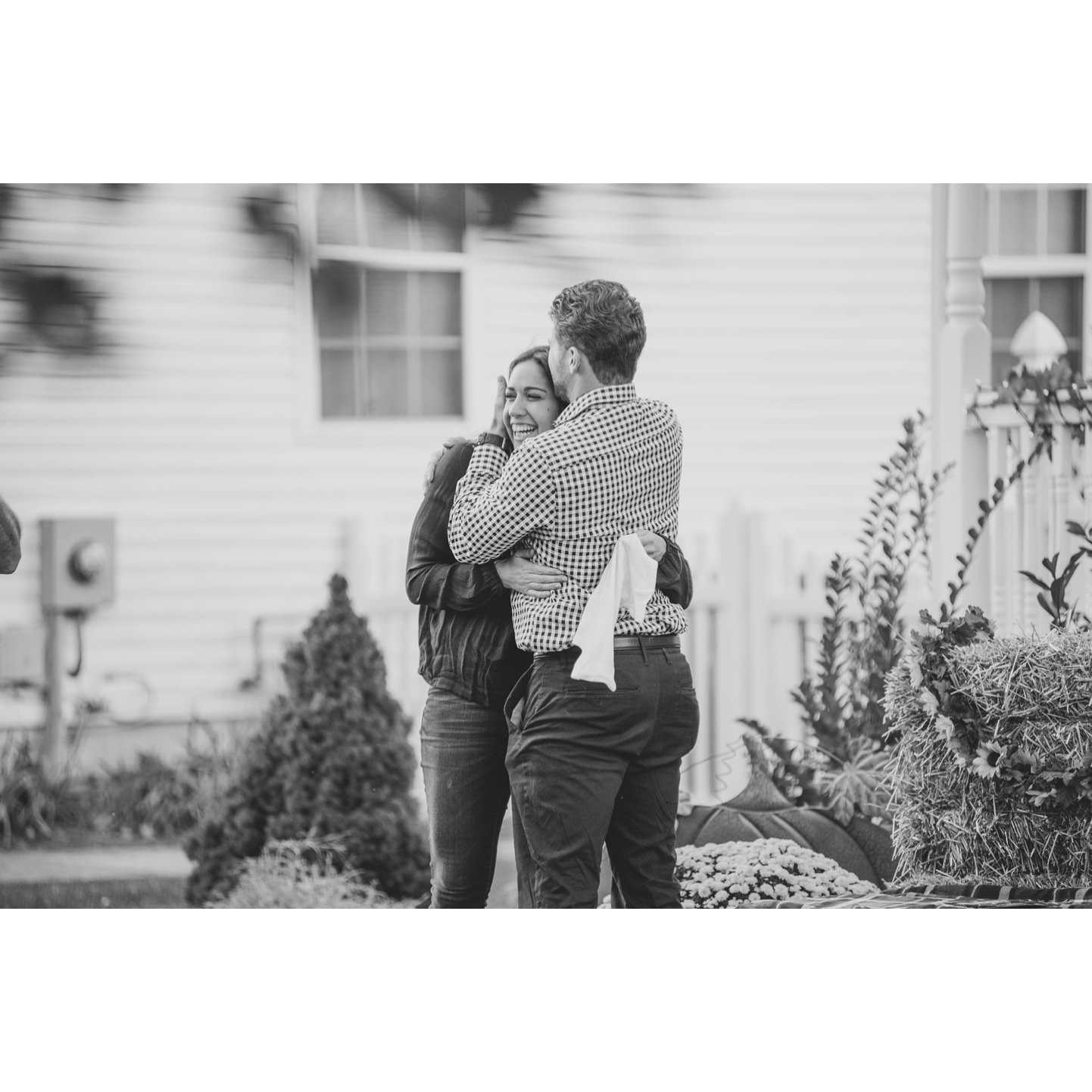 When she said, "Yes!" Well more like when she said, "Can you hurry up already so I can say yes!"