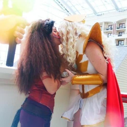Percy proposed at Katsucon of 2019