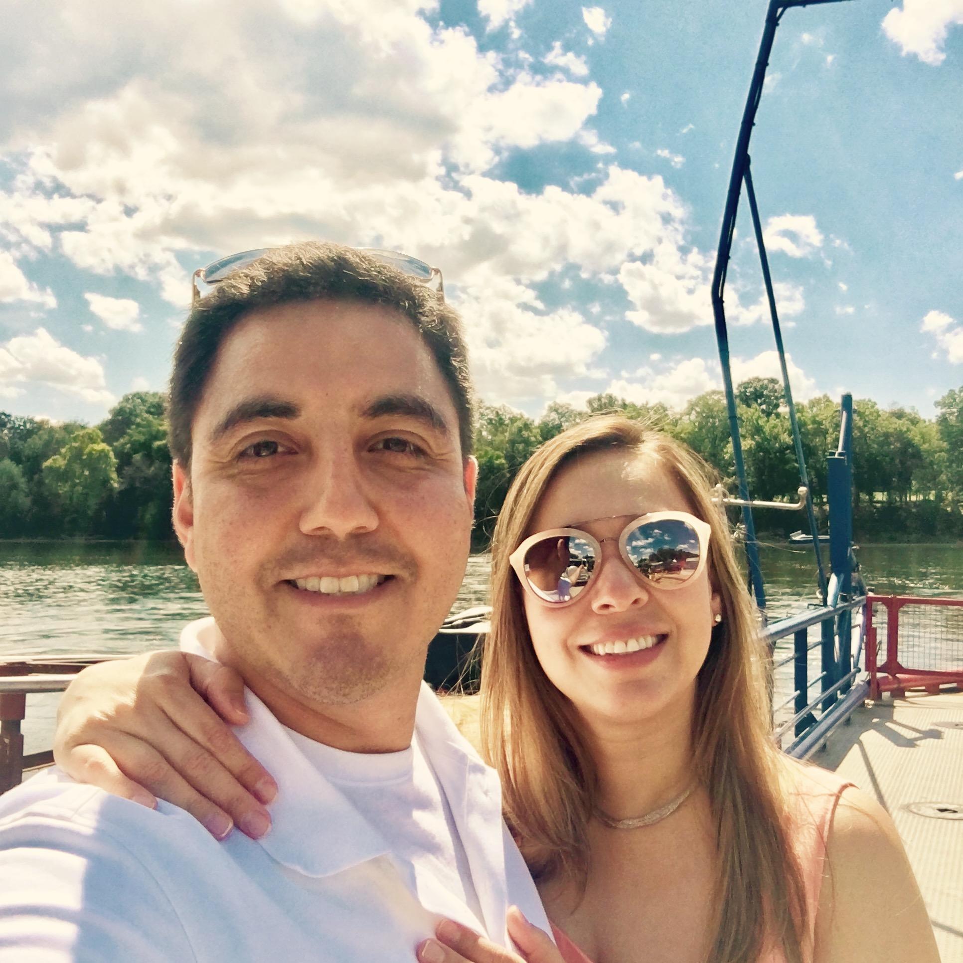 Our first ferry ride
