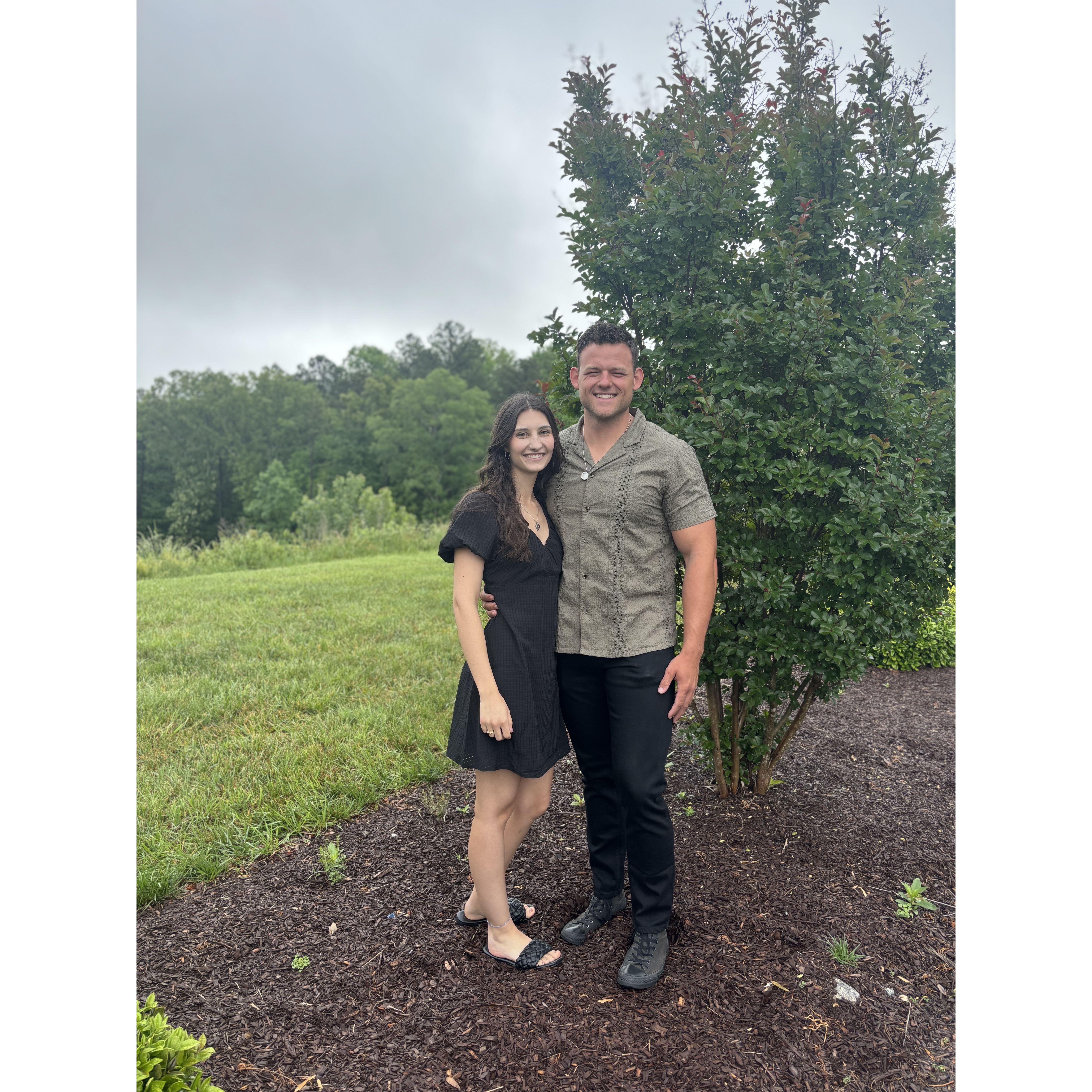We picked each others outfits for church