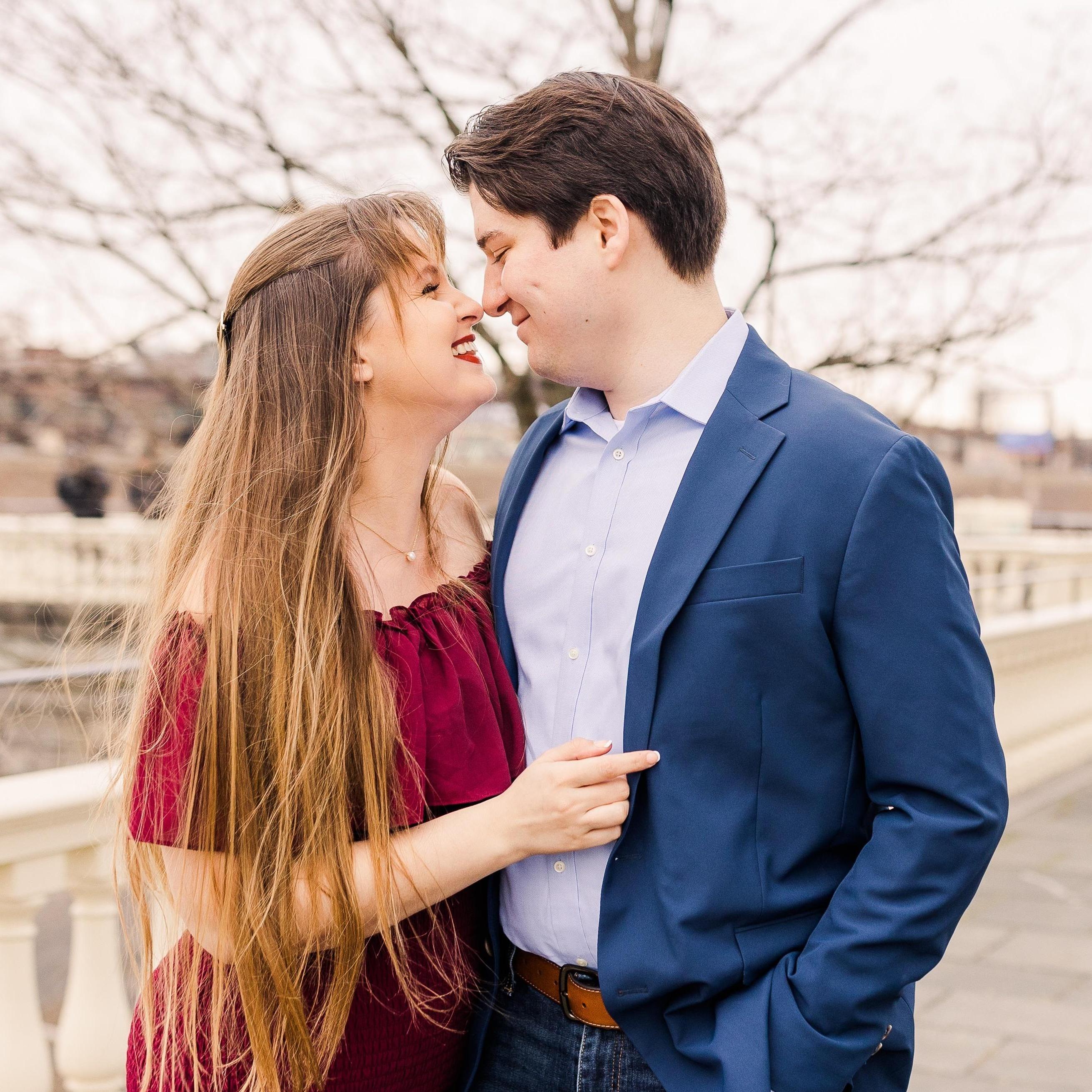 Engagement Photos at the Philadelphia Waterworks