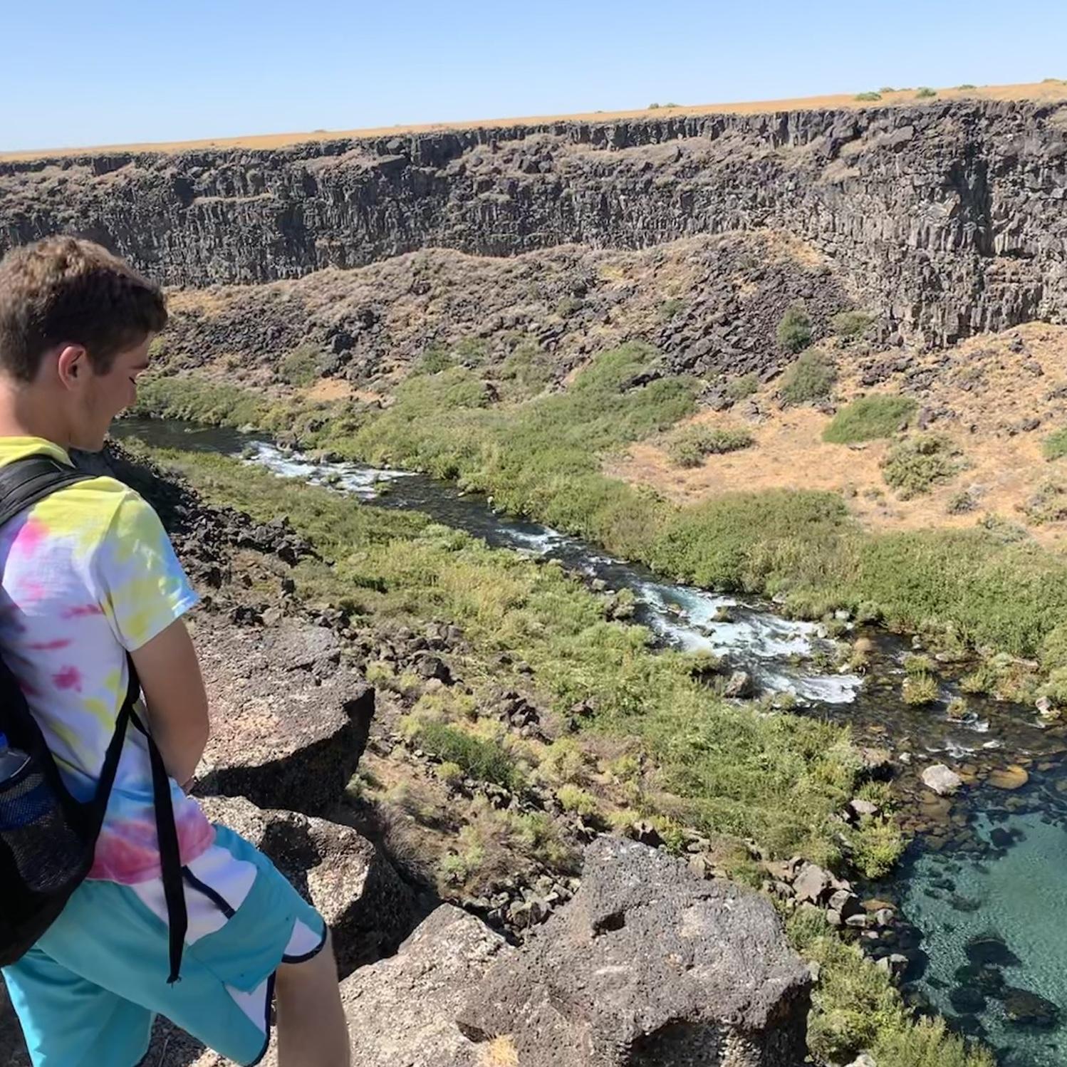 Adventure to blue heart springs