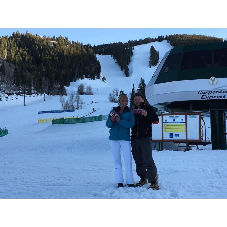 The couple that ski's together stays together.
