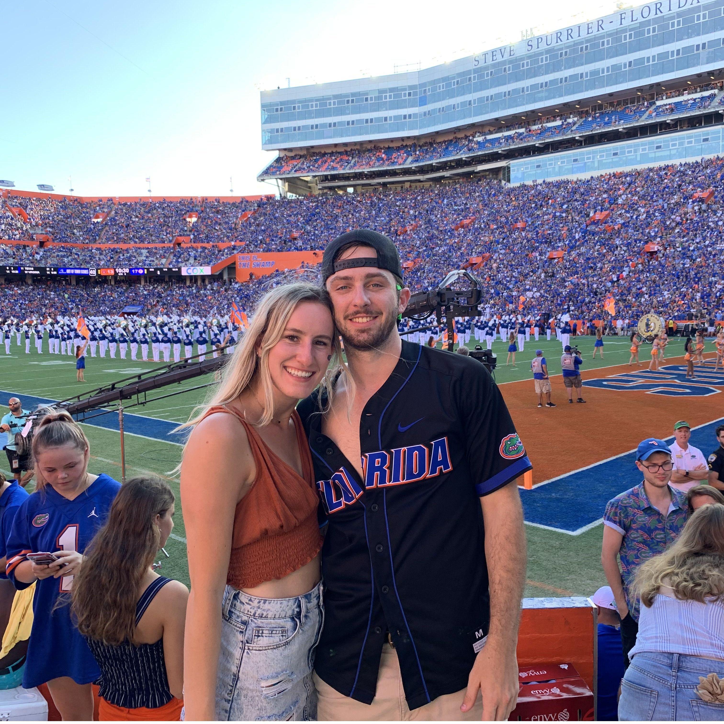One of many UF games; Notable win against Auburn