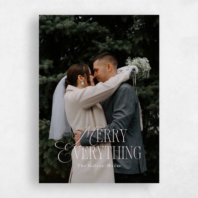 Soft Pink Holiday Card - Wyndham