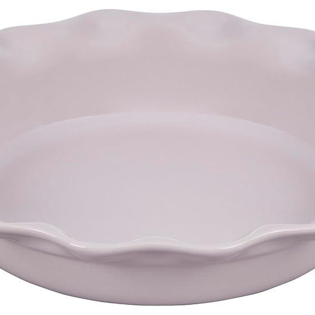 Le Creuset Stoneware Heritage Pie Dish, 9", Shallot