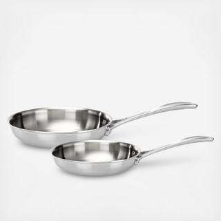 Spirit Tri-Ply 2-Piece Fry Pan Set