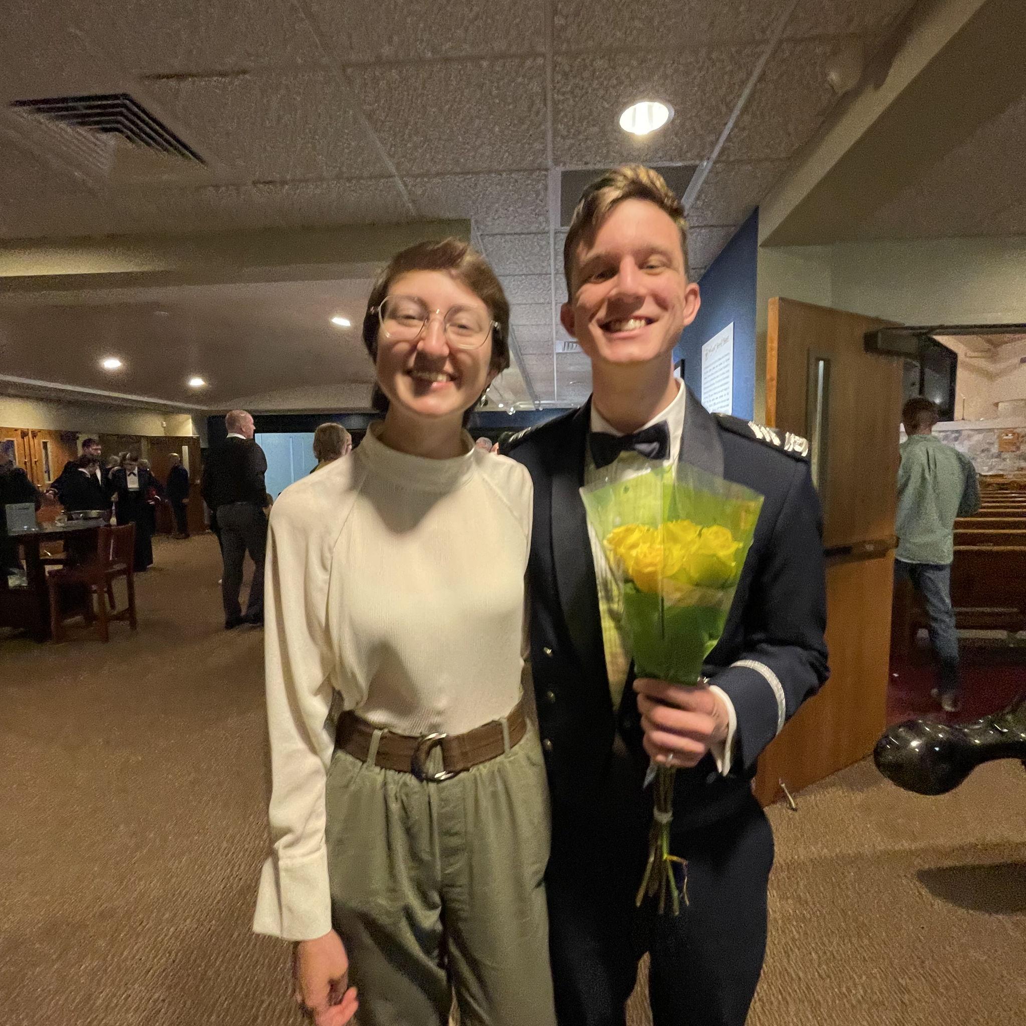 Elyce's first Chorale concert in support of Johnpaul.