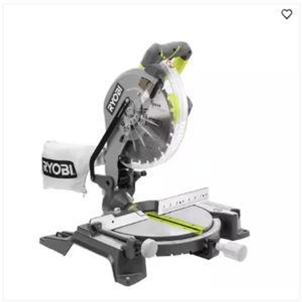 RYOBI 14 Amp Corded 10 in. Compound Miter Saw with LED Cutline Indicator TS1346